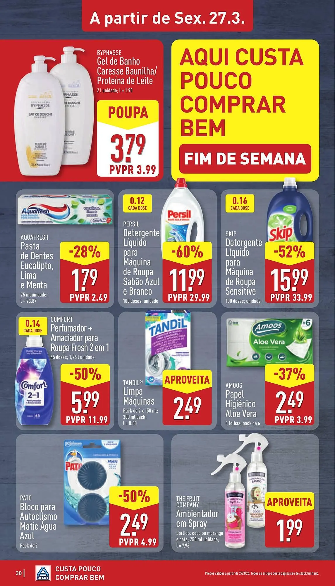 Folheto Folheto ALDI de 23 de março até 29 de março 2026 - Pagina 30
