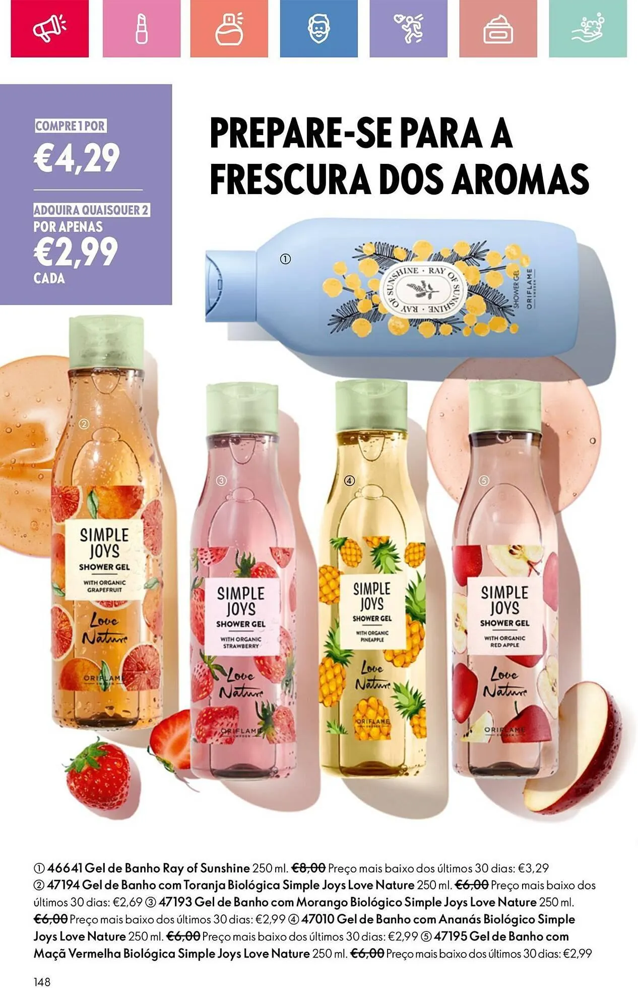 Folheto Folheto Oriflame de 4 de maio até 24 de maio 2025 - Pagina 148
