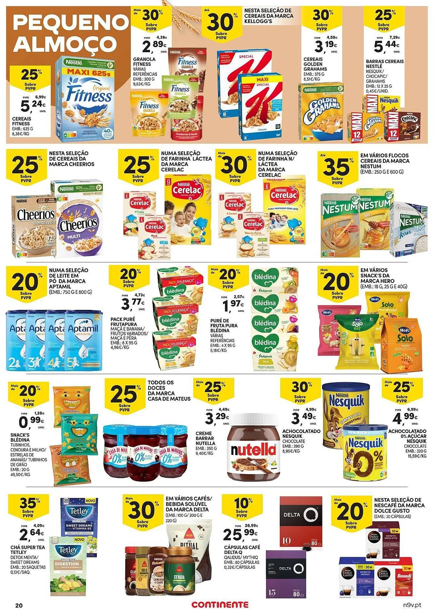 Folheto Folheto Continente de 30 de outubro até 12 de novembro 2025 - Pagina 20