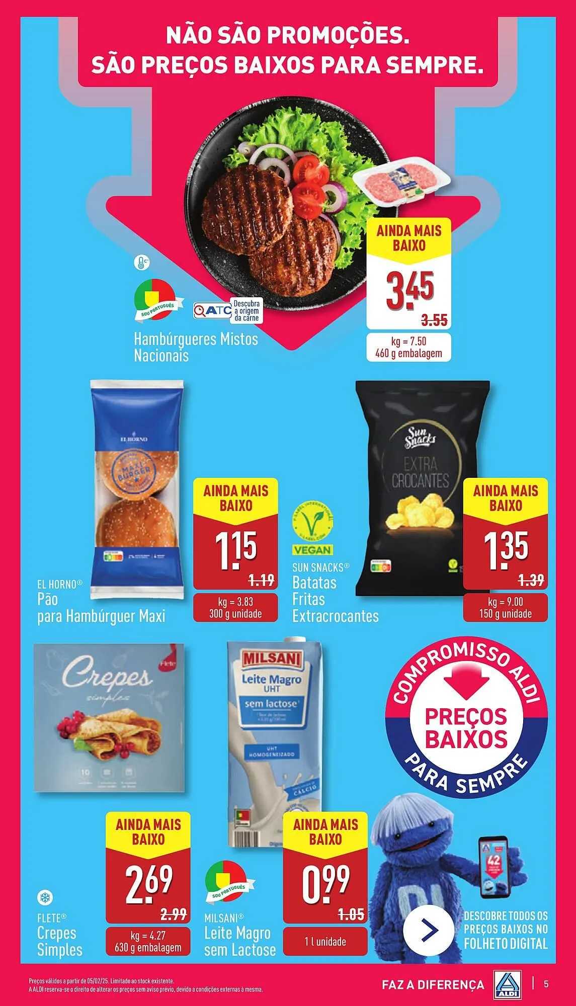 Folheto Folheto ALDI de 5 de fevereiro até 11 de fevereiro 2025 - Pagina 5