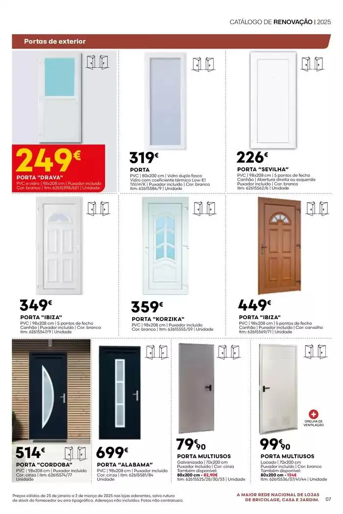 Folheto F#2 Catálogo Renovação 24p Nacional de 23 de janeiro até 2 de março 2025 - Pagina 7