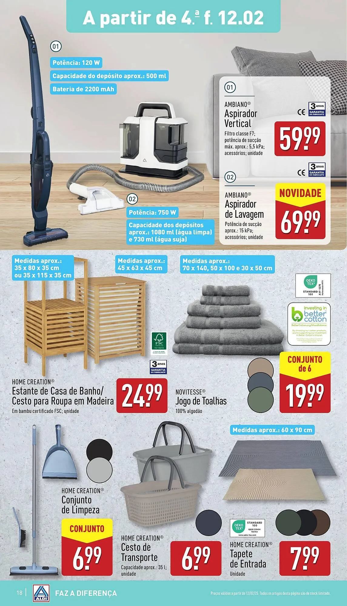 Folheto Folheto ALDI de 12 de fevereiro até 18 de fevereiro 2025 - Pagina 18