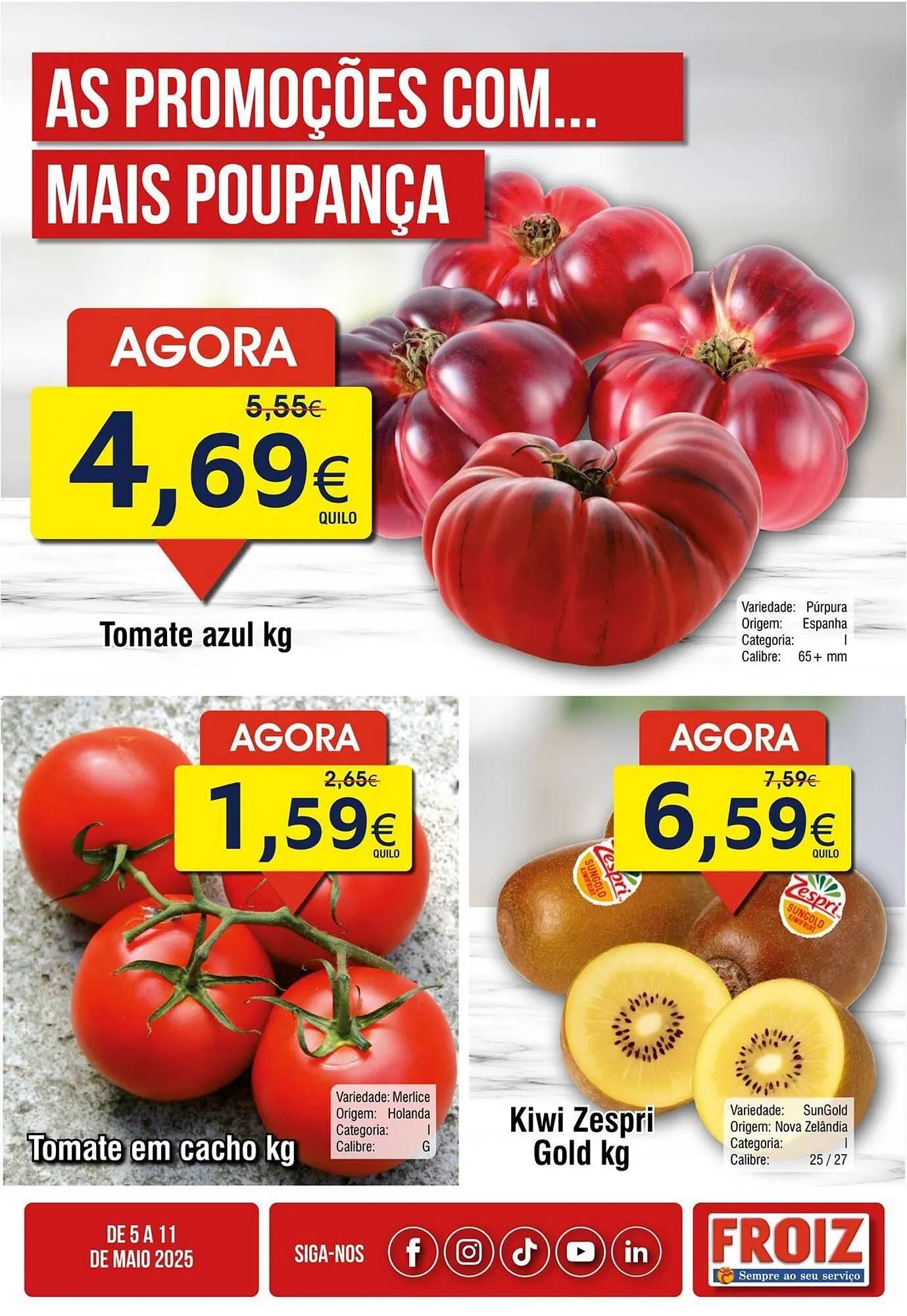 Folheto Folheto Froiz de 5 de maio até 11 de maio 2025 - Pagina 1