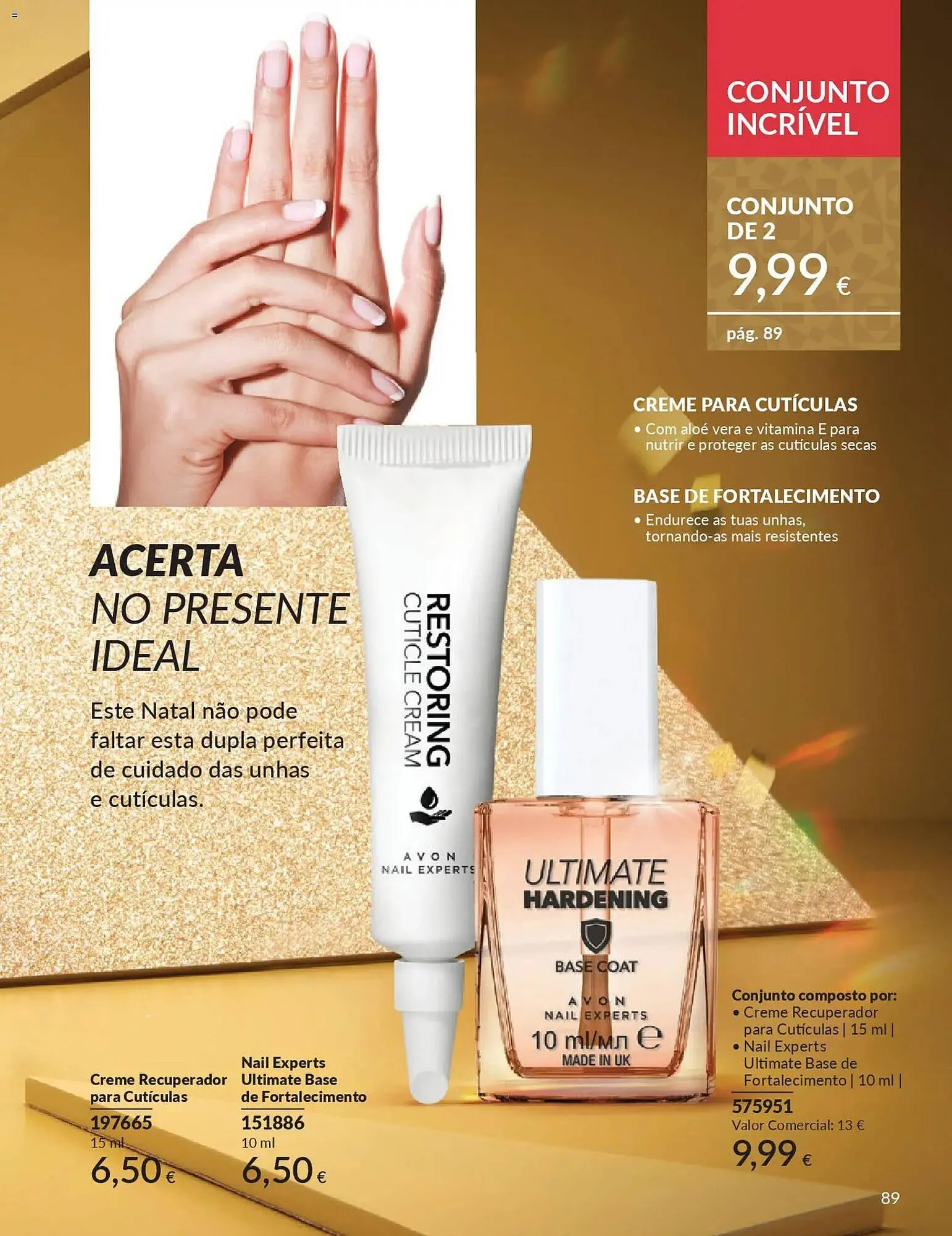 Folheto Catálogo Avon de 1 de dezembro até 1 de janeiro 2026 - Pagina 89