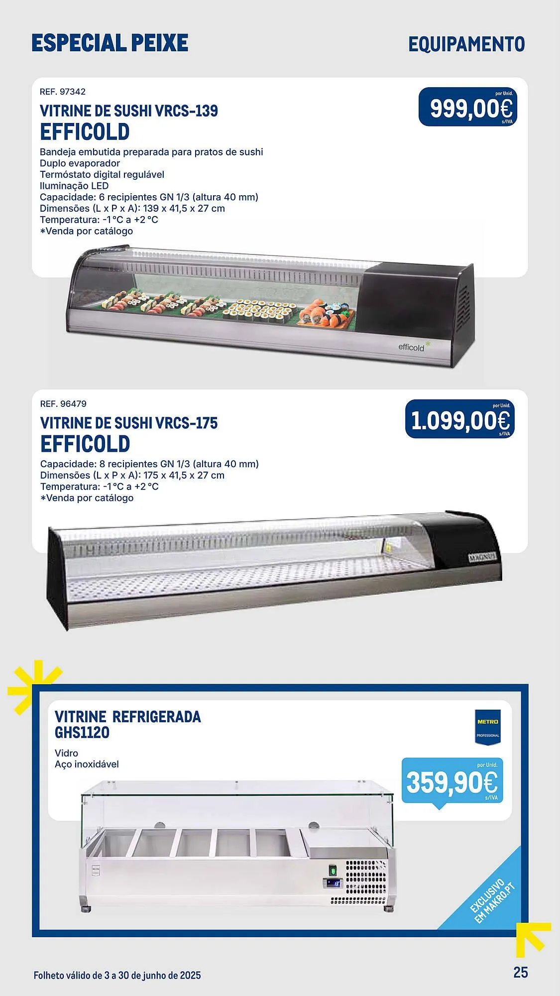 Folheto Folheto Makro de 3 de junho até 30 de junho 2025 - Pagina 25