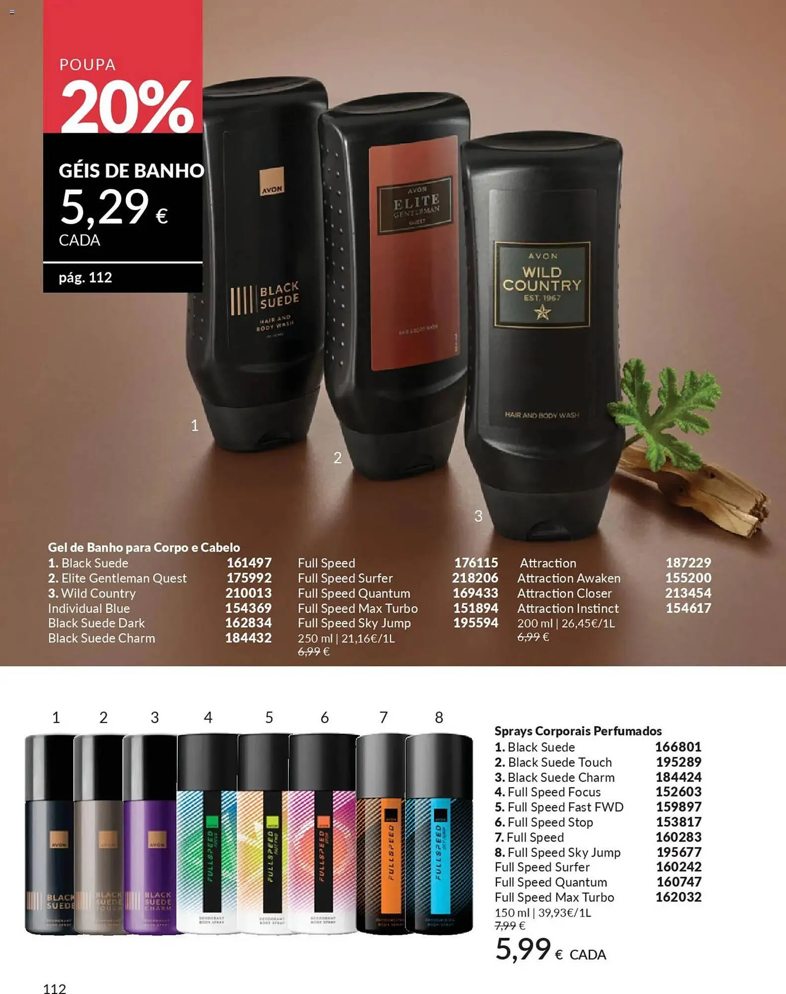 Folheto Catálogo Avon de 1 de janeiro até 1 de fevereiro 2026 - Pagina 112