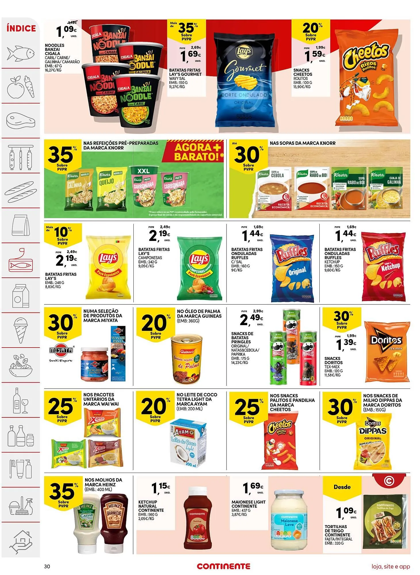 Folheto Folheto Continente de 10 de março até 16 de março 2026 - Pagina 30