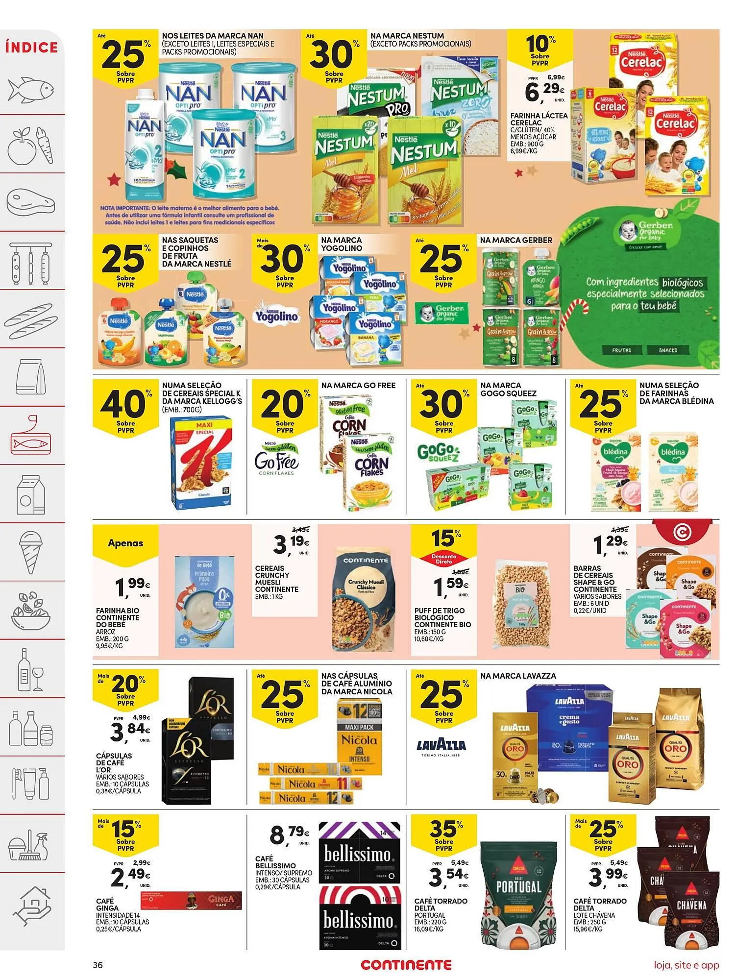 Folheto Folheto Continente de 26 de dezembro até 31 de dezembro 2025 - Pagina 36