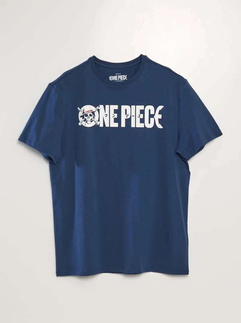 T-shirt 'One Piece' - AZUL