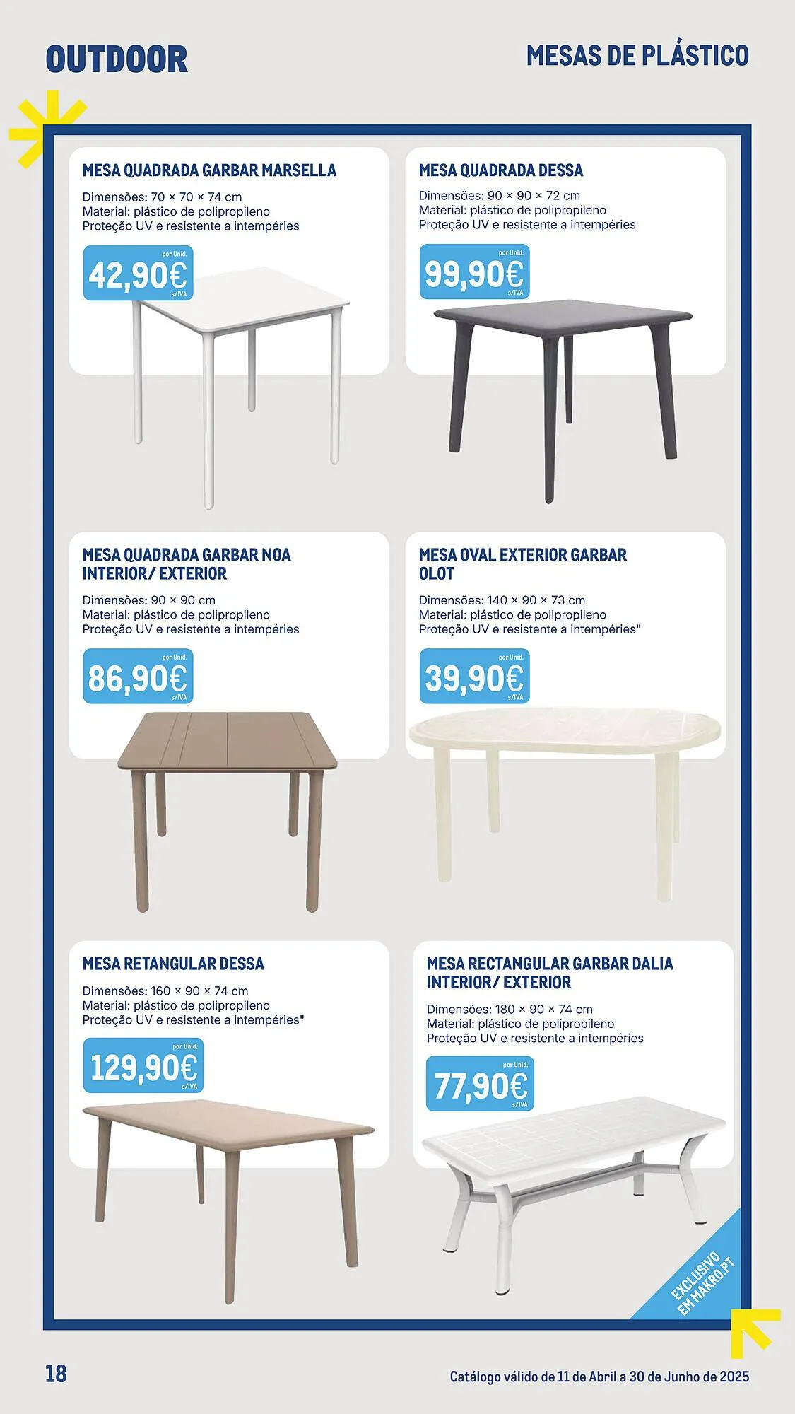 Folheto Folheto Makro de 11 de abril até 30 de junho 2025 - Pagina 18