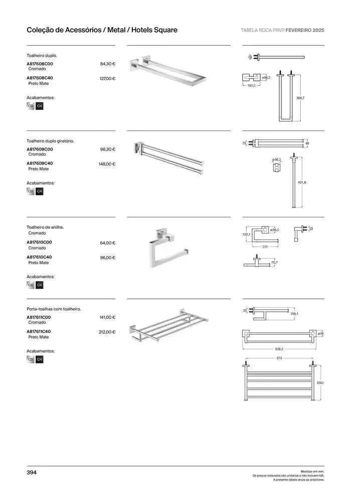 Folheto Soluções de Banho de 6 de janeiro até 31 de dezembro 2025 - Pagina 396