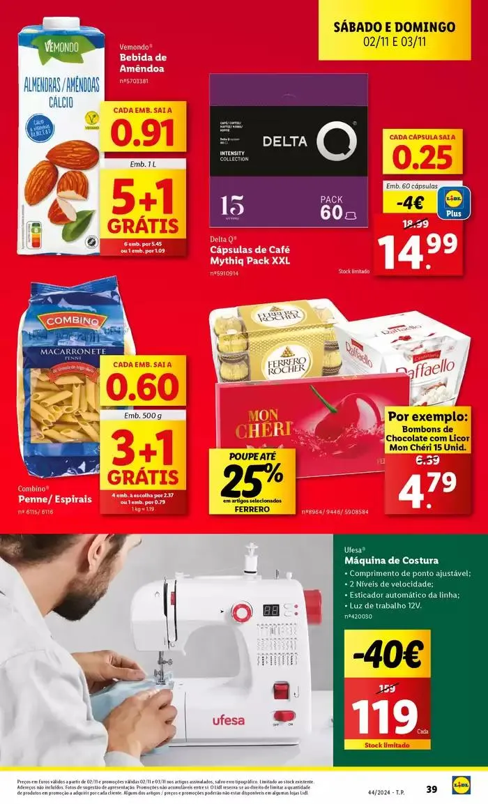 Folheto Um Natal Mágico de 31 de outubro até 6 de novembro 2024 - Pagina 39