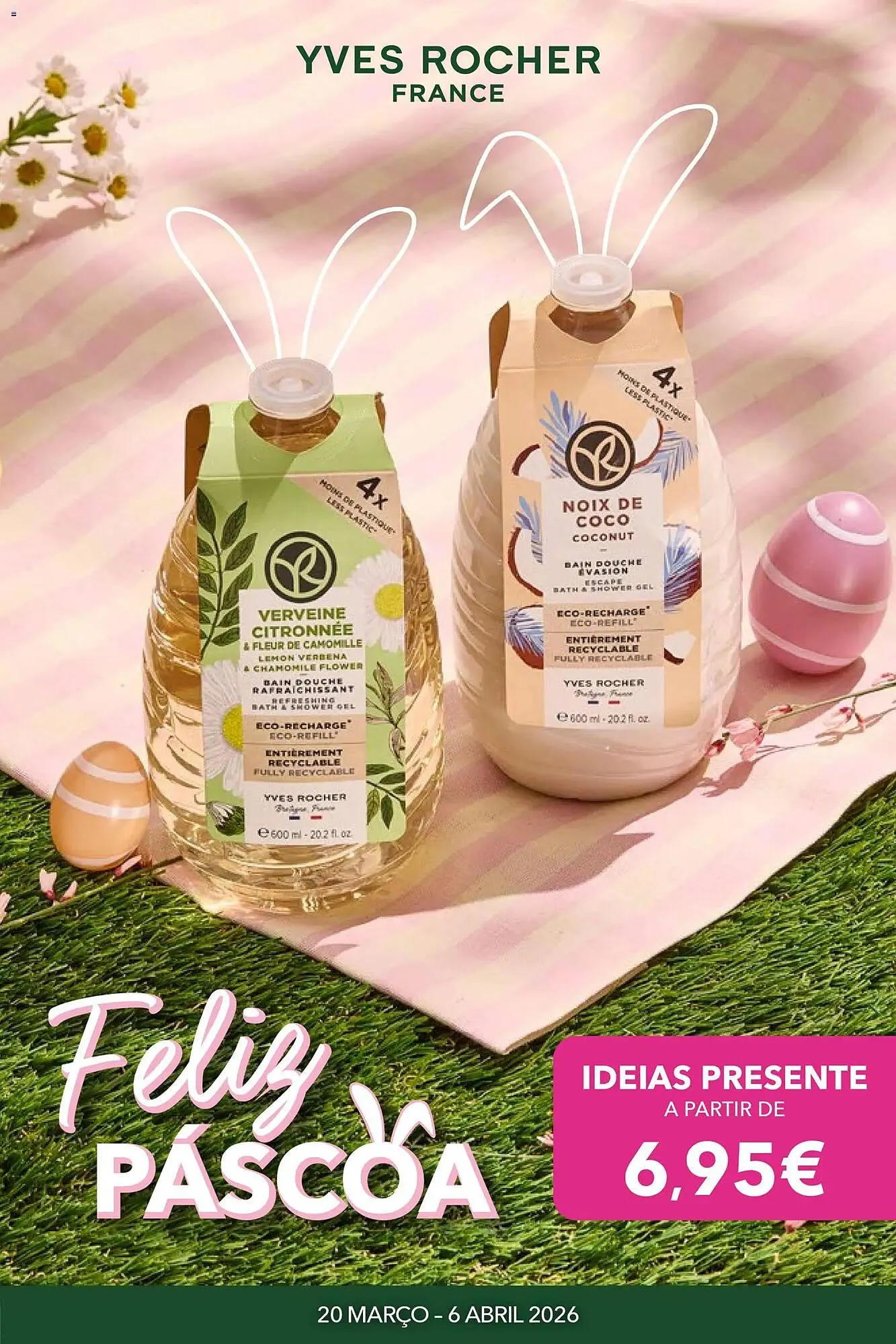 Folheto Catálogo Yves Rocher de 20 de março até 7 de abril 2026 - Pagina 1