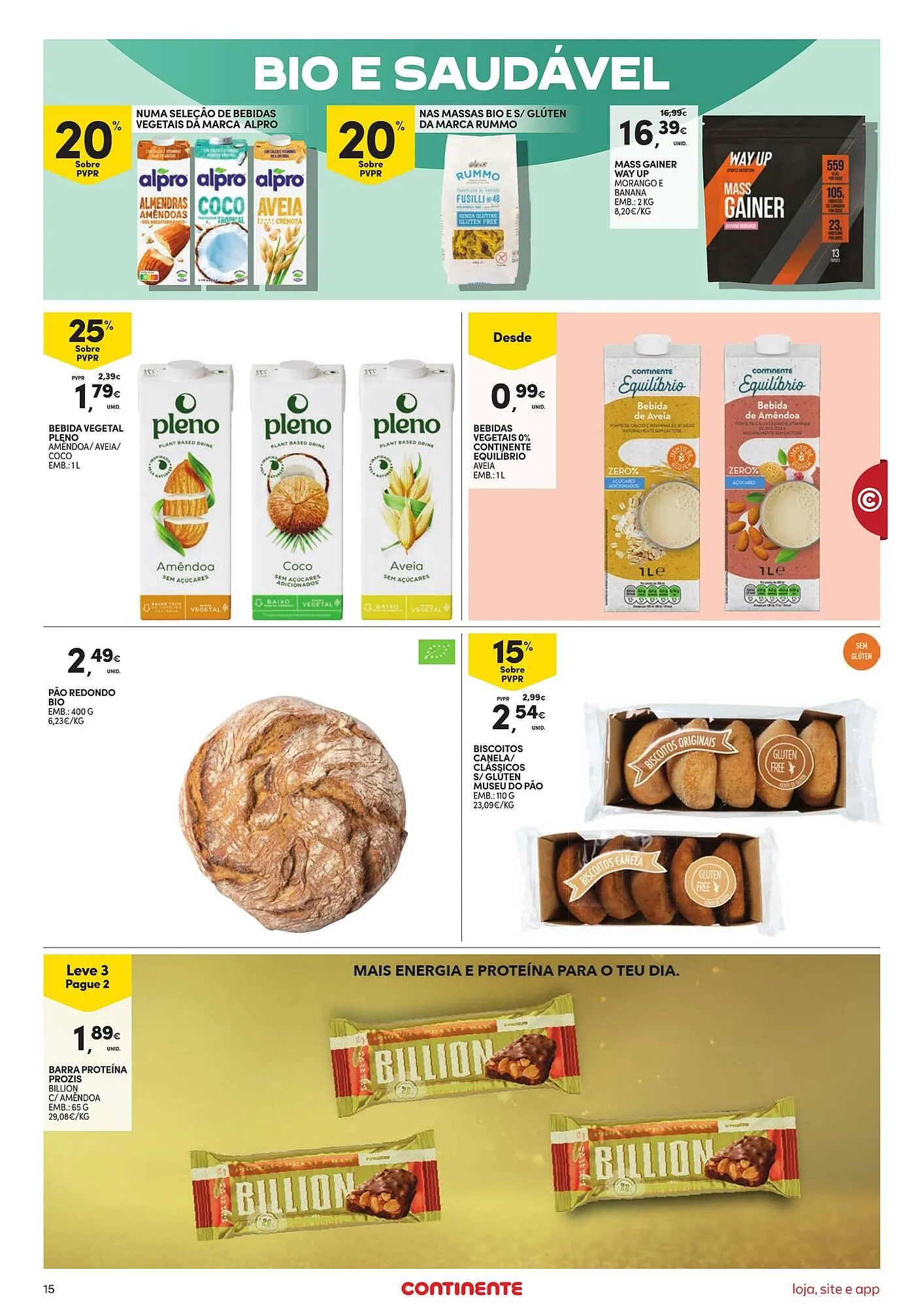 Folheto Folheto Continente Bom dia de 17 de março até 23 de março 2026 - Pagina 15