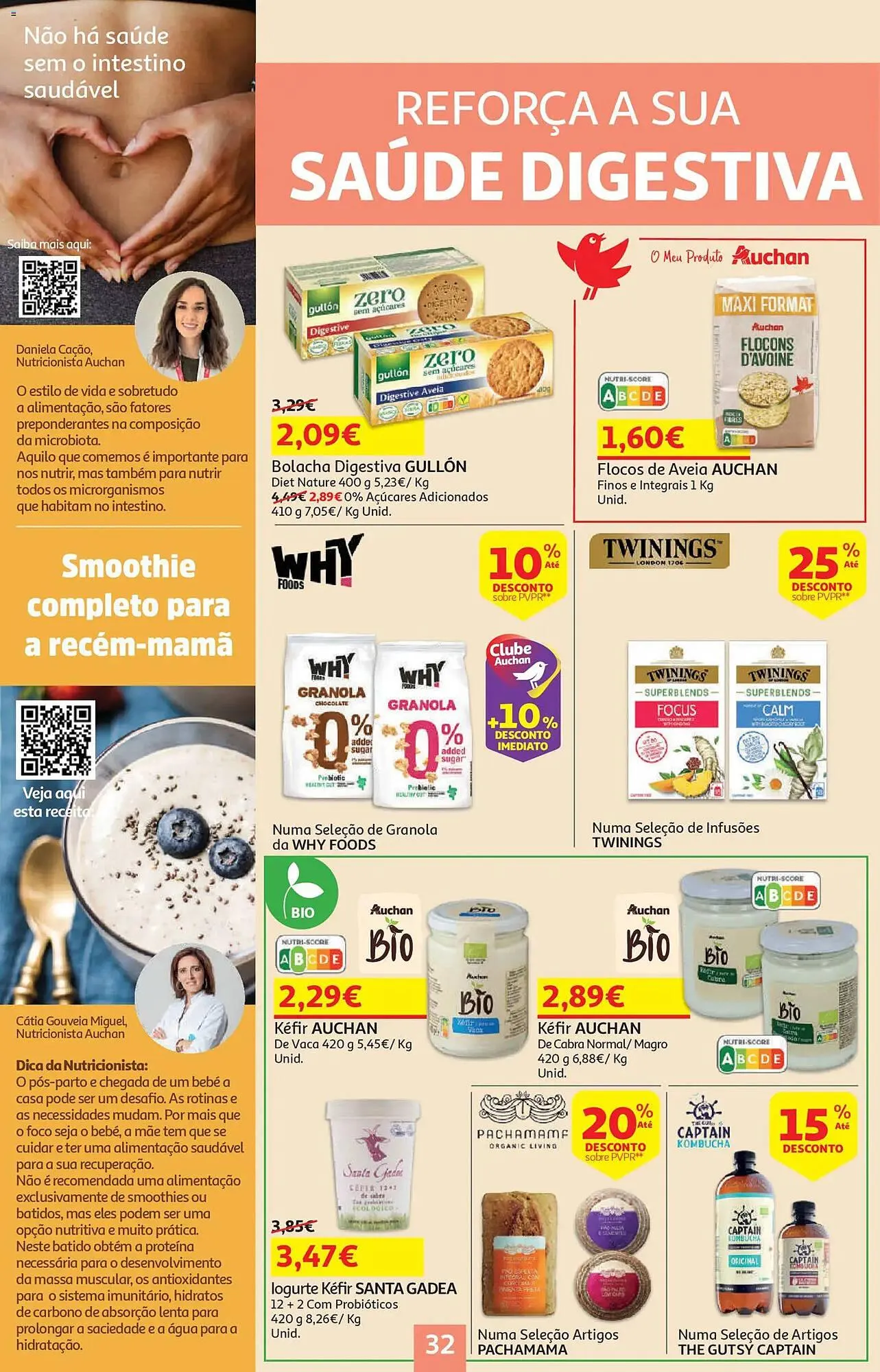 Folheto Folheto Auchan de 13 de março até 25 de março 2026 - Pagina 32
