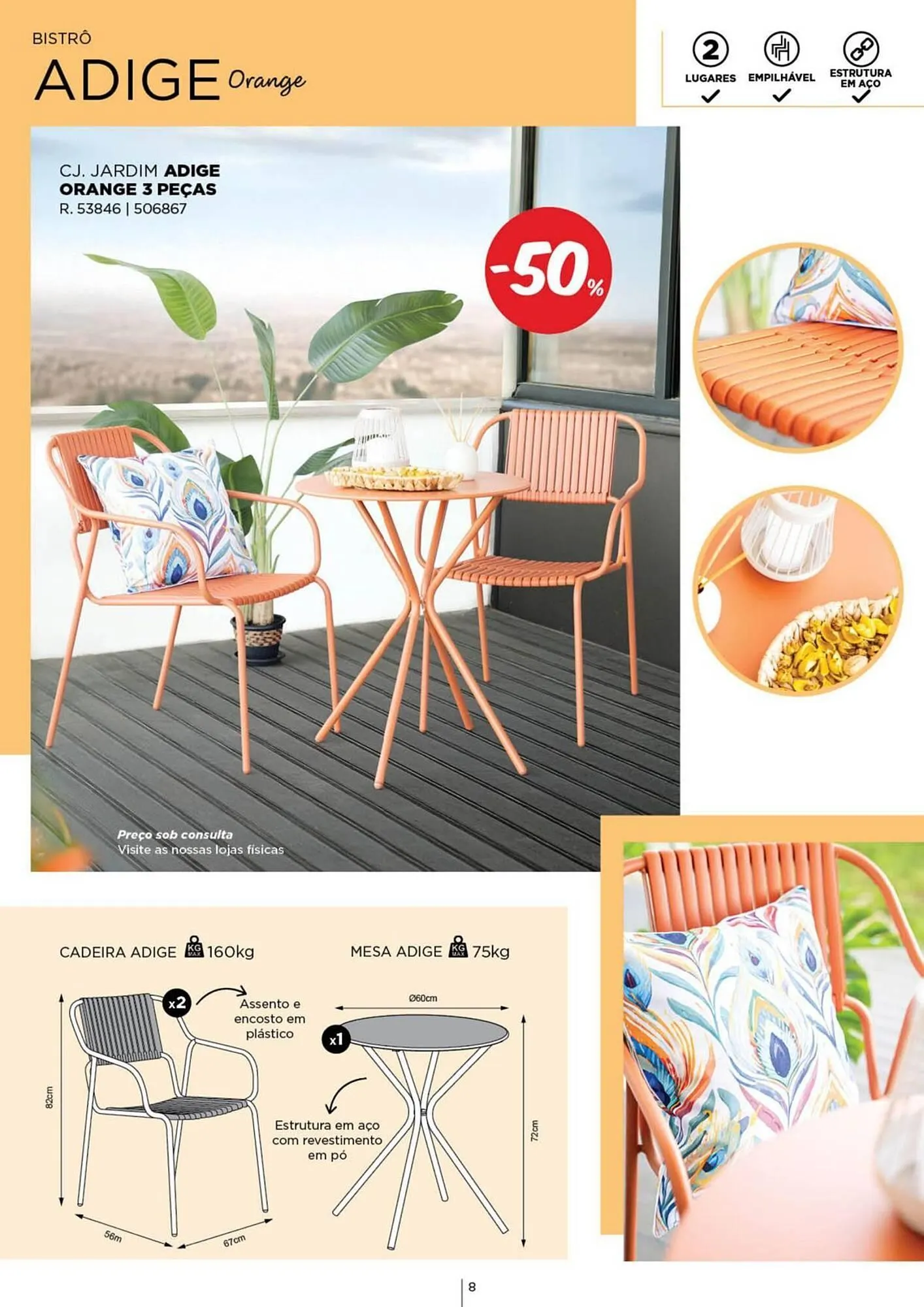 Folheto Folheto Espaço Casa de 11 de abril até 31 de agosto 2025 - Pagina 8