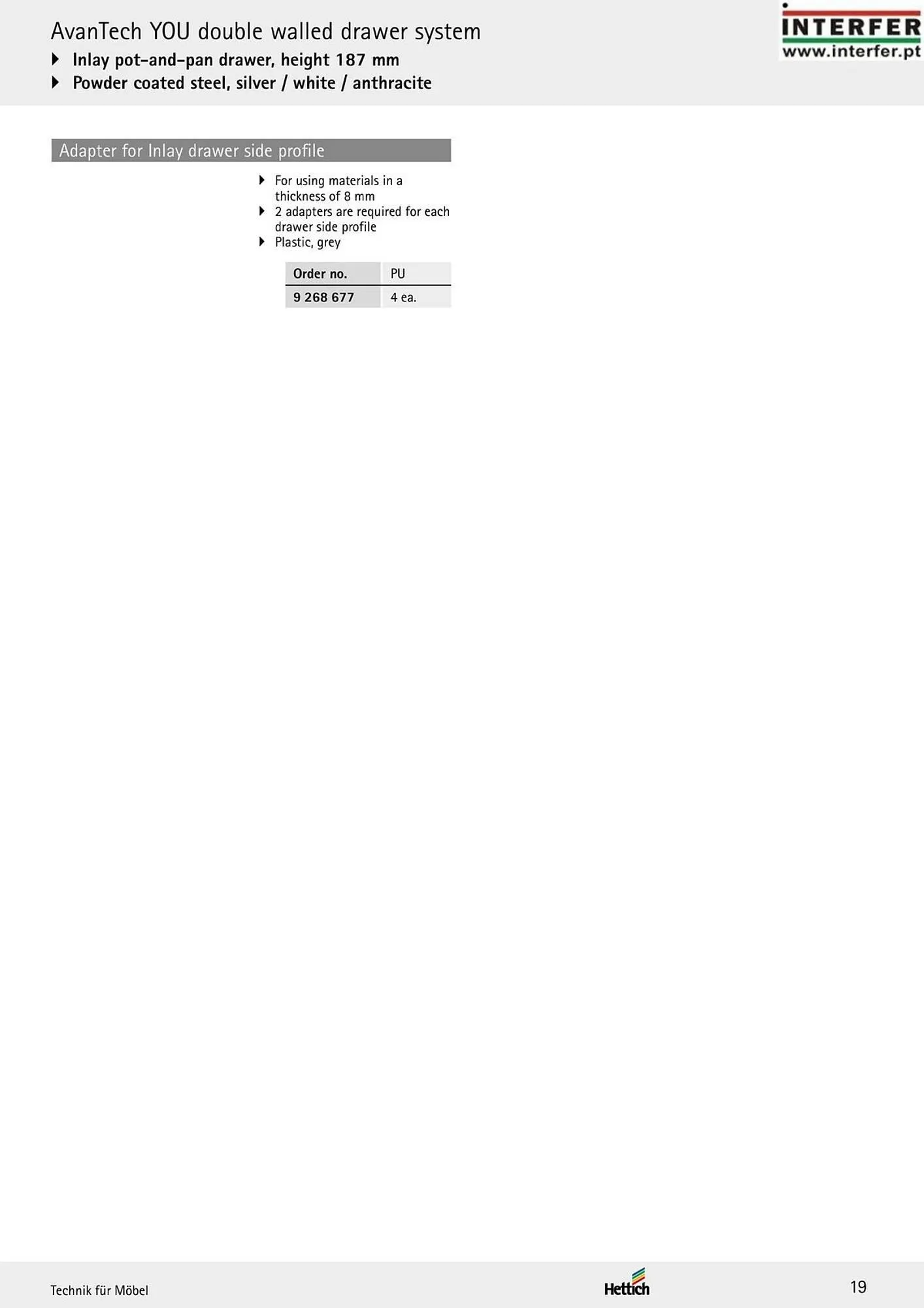 Folheto Folheto Interfer de 3 de dezembro até 31 de dezembro 2025 - Pagina 19