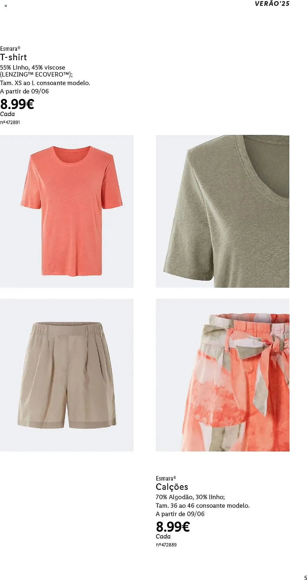 Folheto Folheto Lidl de 2 de junho até 18 de agosto 2025 - Pagina 5