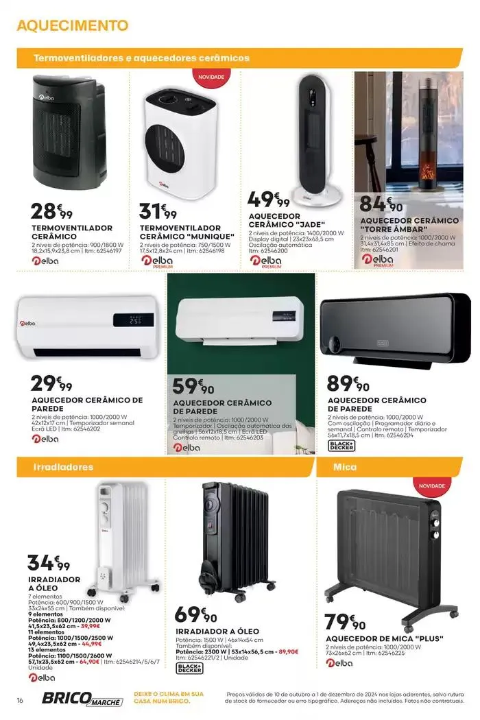 Folheto F#14 Catálogo de Aquecimento 24p Nacional de 10 de outubro até 1 de dezembro 2024 - Pagina 16