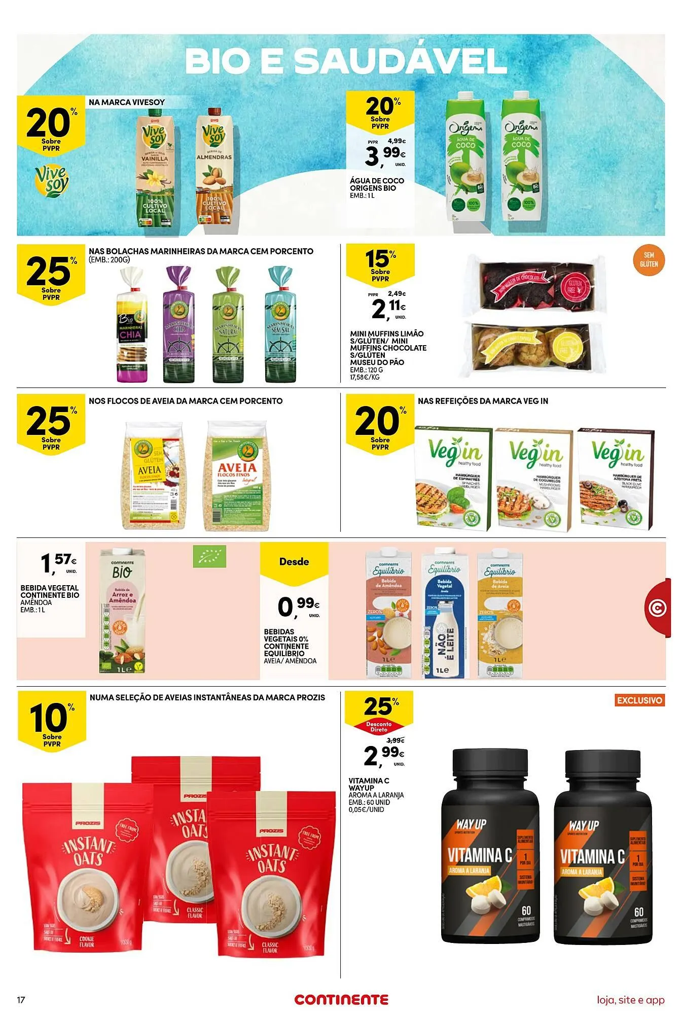 Folheto Folheto Continente Bom dia de 15 de julho até 21 de julho 2025 - Pagina 17