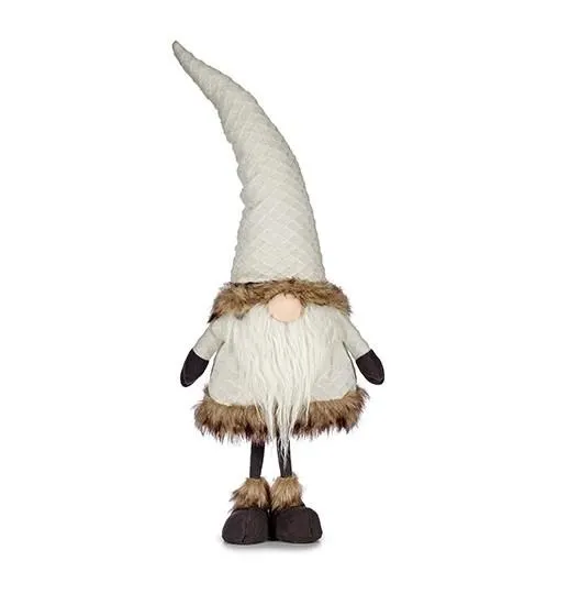 FIGURA DUENDE BRANCO C/ GORRO DE LA 27*19*90 - 89898