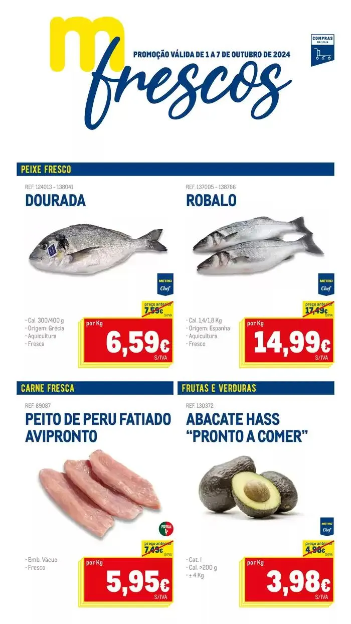 Folheto M Frescos 40 de 1 de outubro até 7 de outubro 2024 - Pagina 1