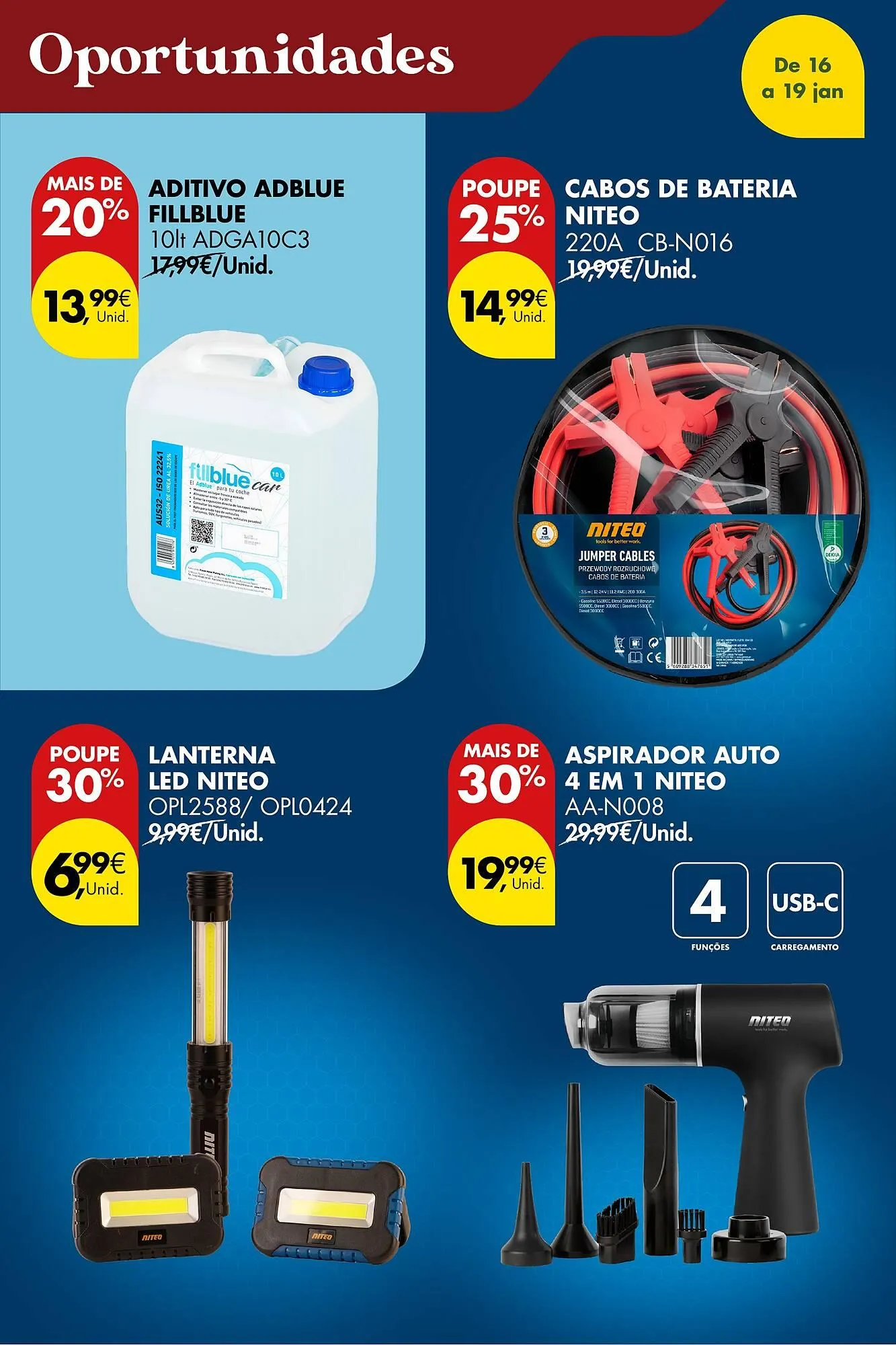 Folheto Folheto Pingo Doce de 16 de janeiro até 19 de janeiro 2026 - Pagina 16