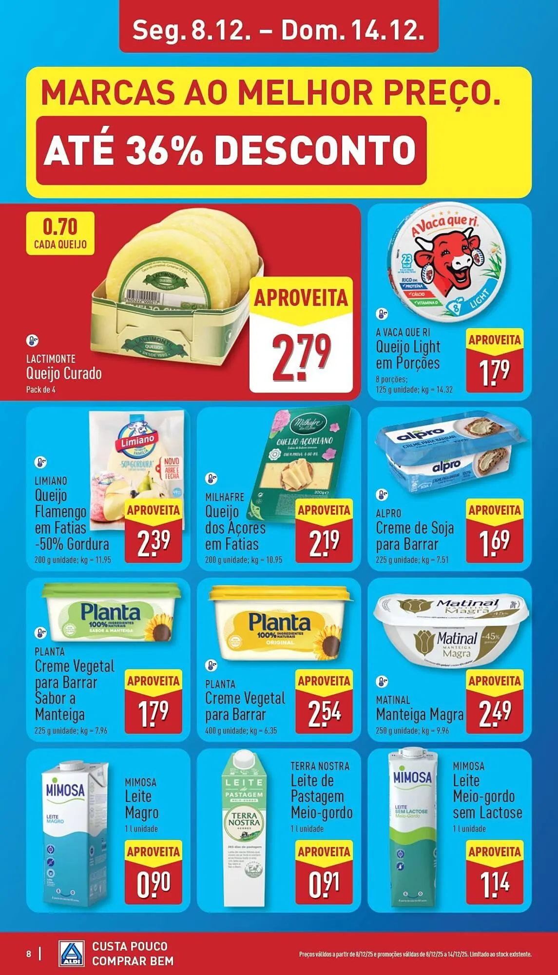 Folheto Folheto ALDI de 8 de dezembro até 14 de dezembro 2025 - Pagina 8