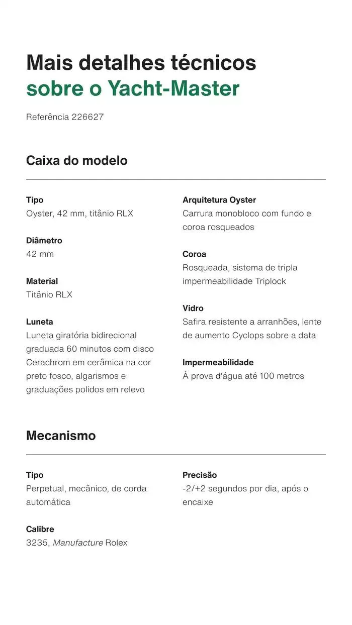 Folheto Yacht Master de 29 de janeiro até 31 de dezembro 2025 - Pagina 9