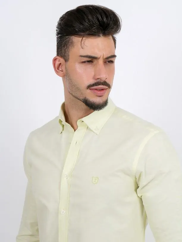 Camisa de algodão com bordado