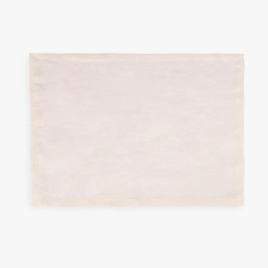 Individual linho branco 35x50 cm JACKIE