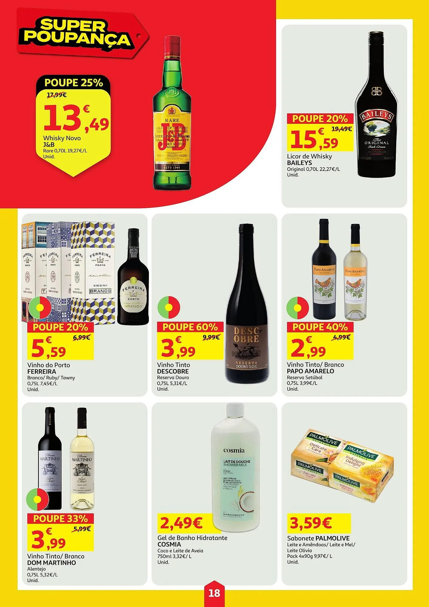 Folheto Folheto Auchan de 3 de abril até 9 de abril 2025 - Pagina 18