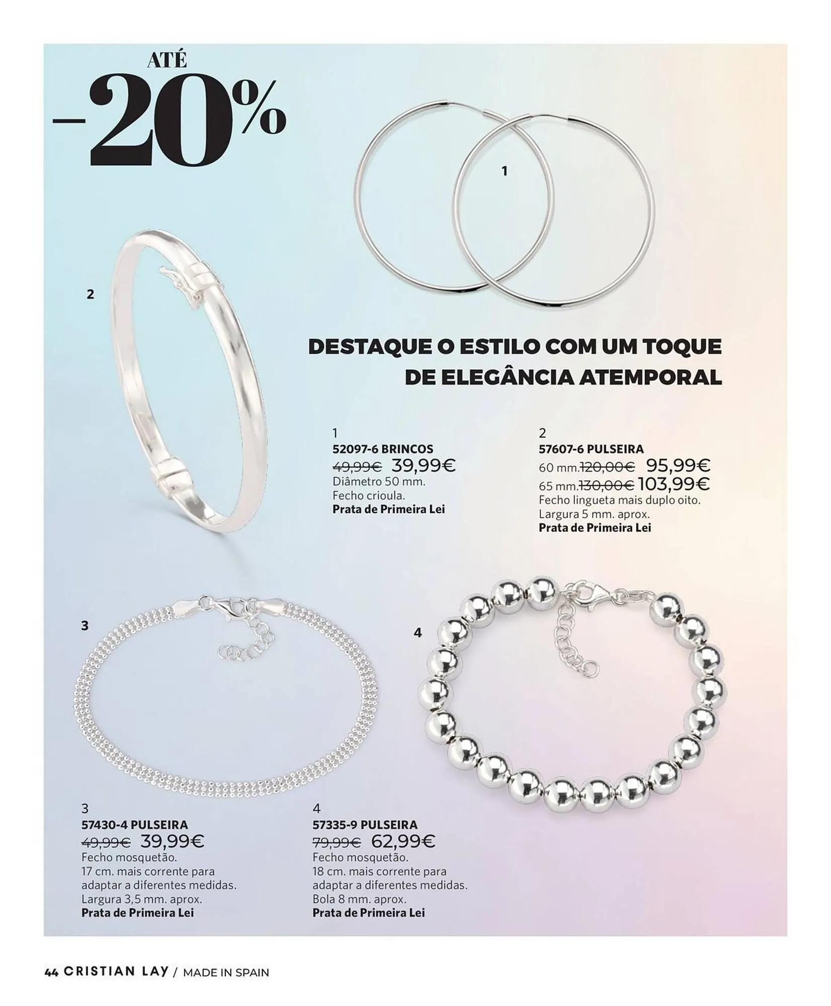 Folheto Catálogo Cristian Lay de 2 de março até 22 de março 2026 - Pagina 44