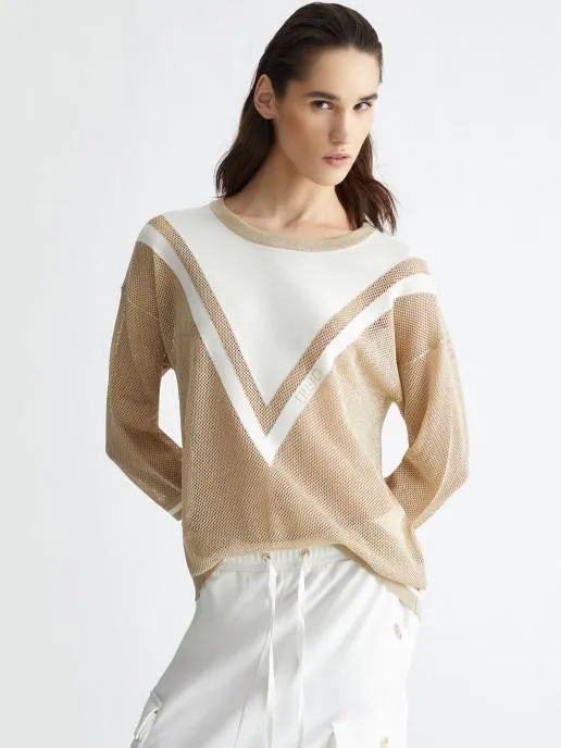 Camisola de Malha Lurex