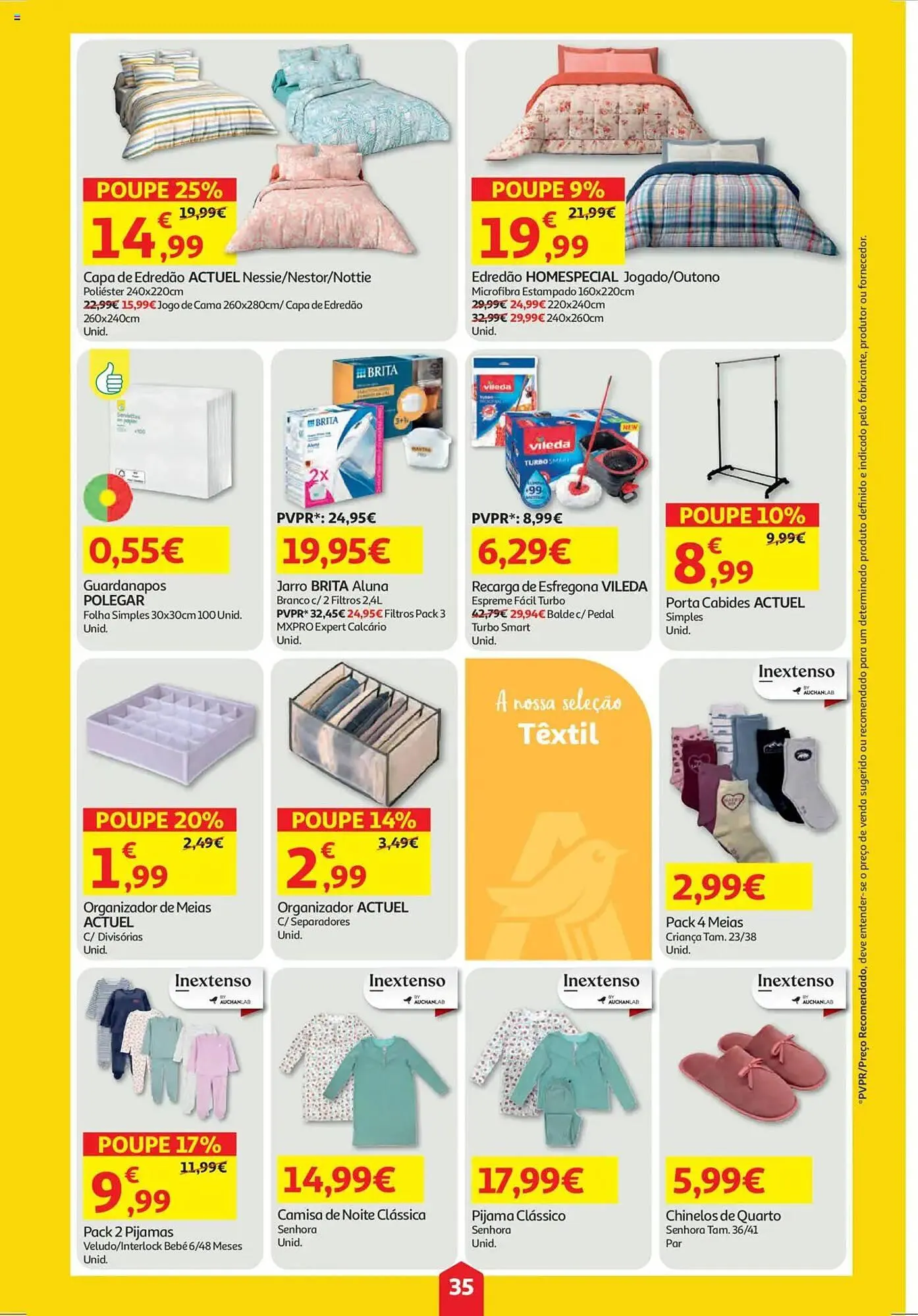Folheto Folheto Auchan de 2 de outubro até 9 de outubro 2025 - Pagina 35