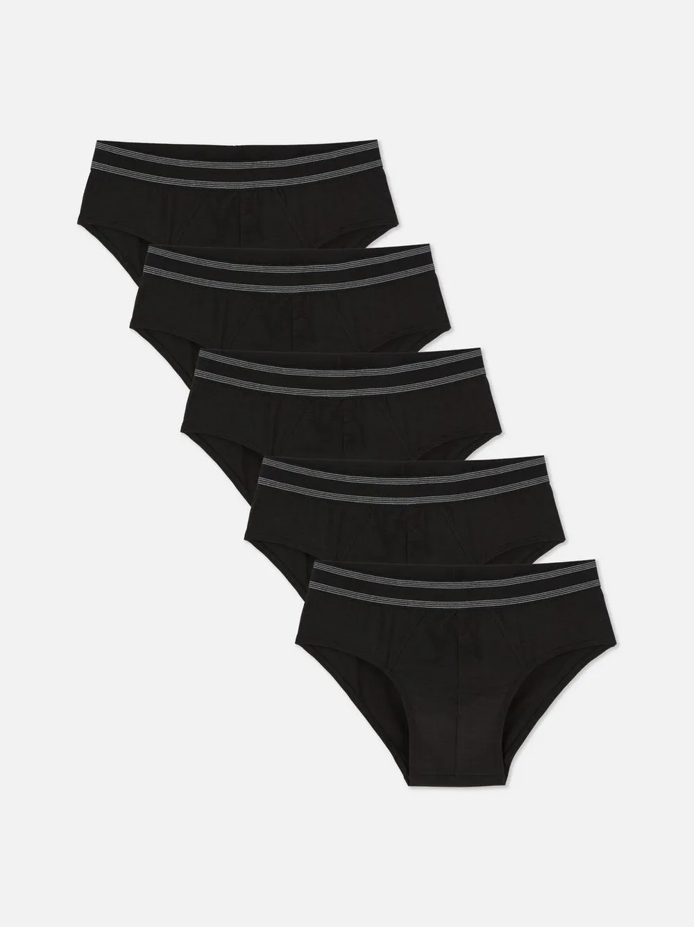 Pack 5 cuecas elásticas