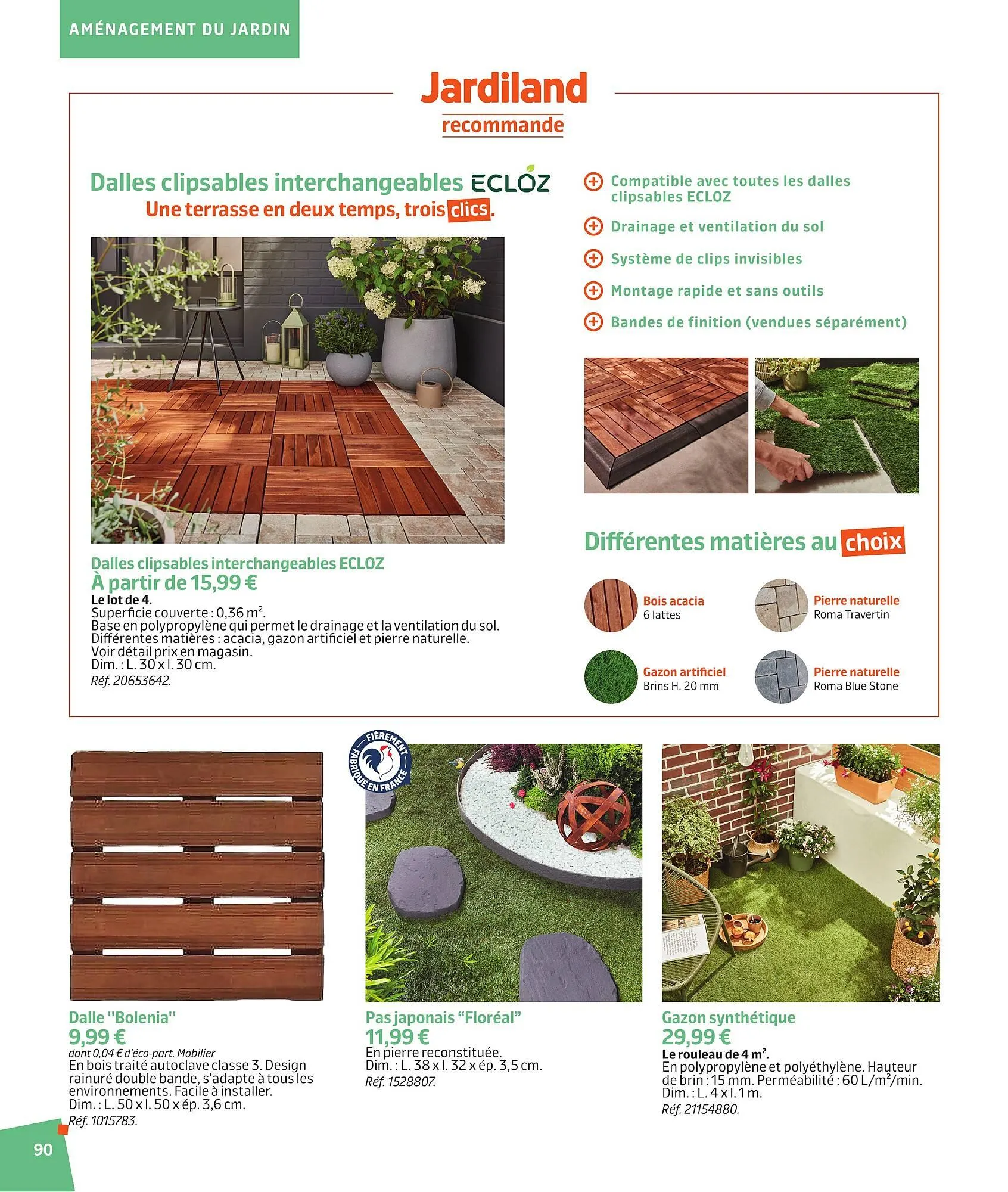 Folheto Catálogo Jardiland de 8 de maio até 31 de julho 2026 - Pagina 90