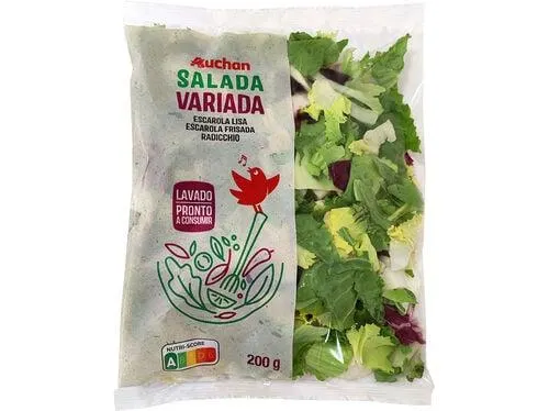 salada variada auchan 200g
