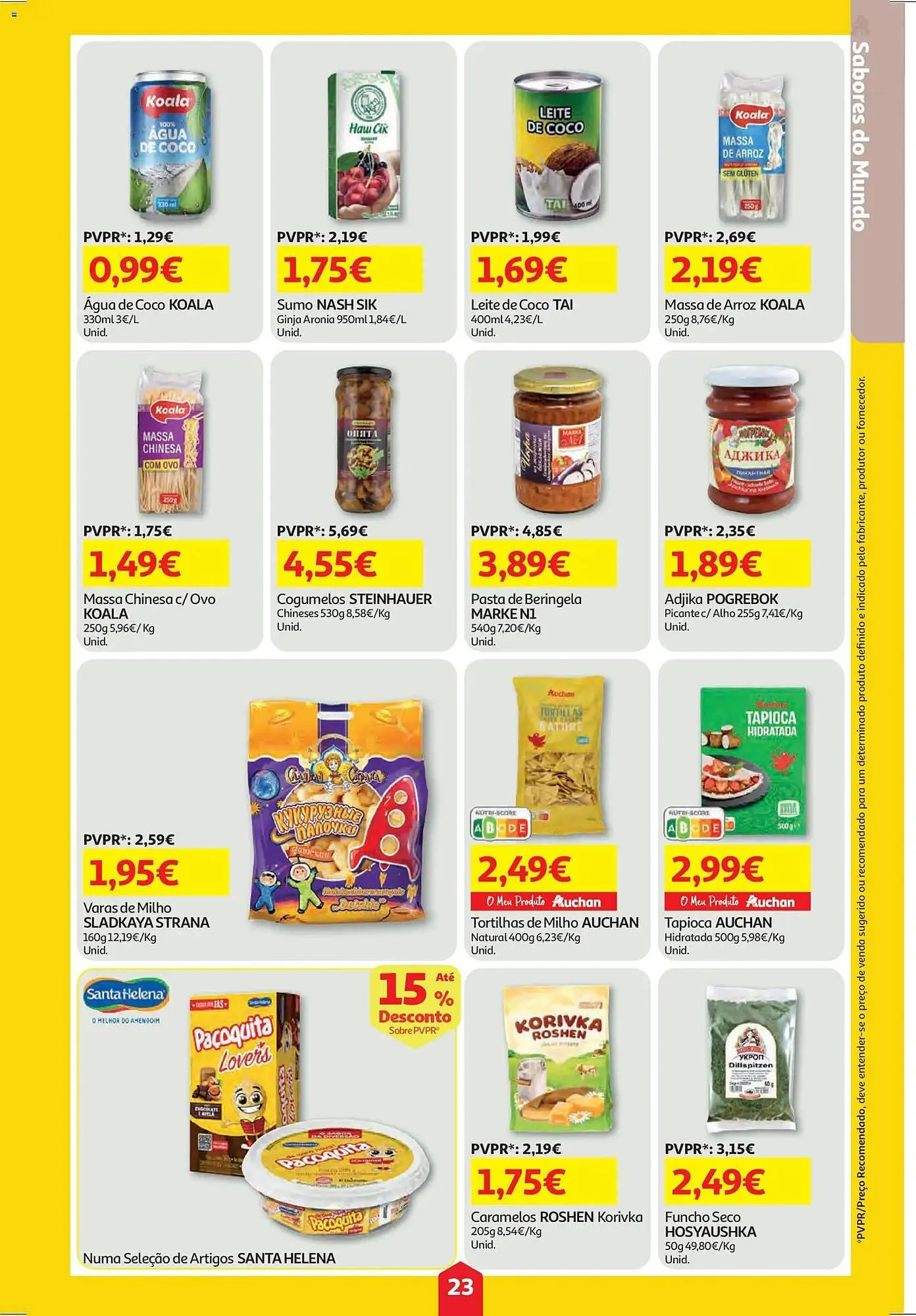 Folheto Folheto Auchan de 29 de janeiro até 5 de fevereiro 2026 - Pagina 23