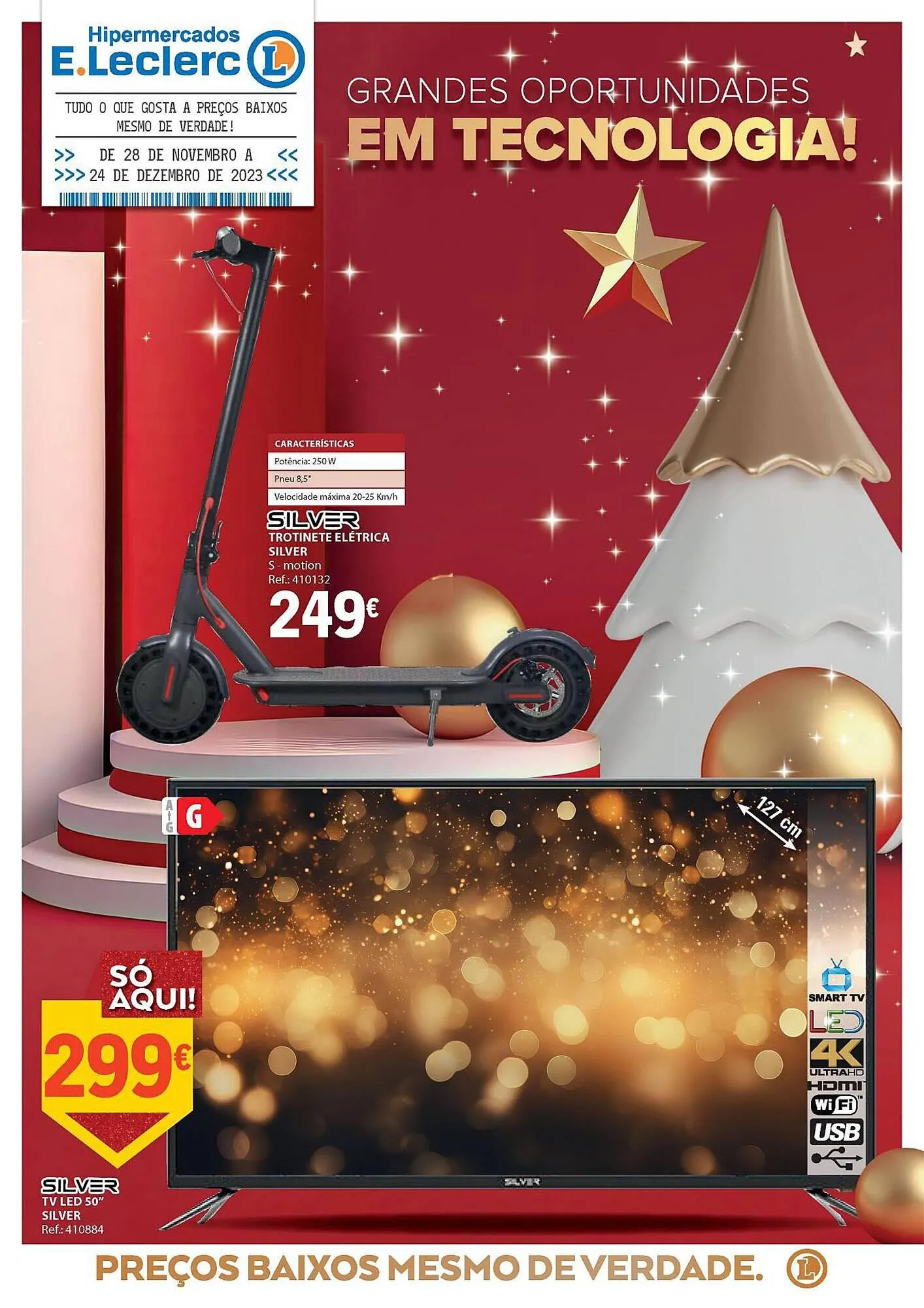 Folheto Folheto E.Leclerc de 28 de novembro até 24 de dezembro 2023 - Pagina 1