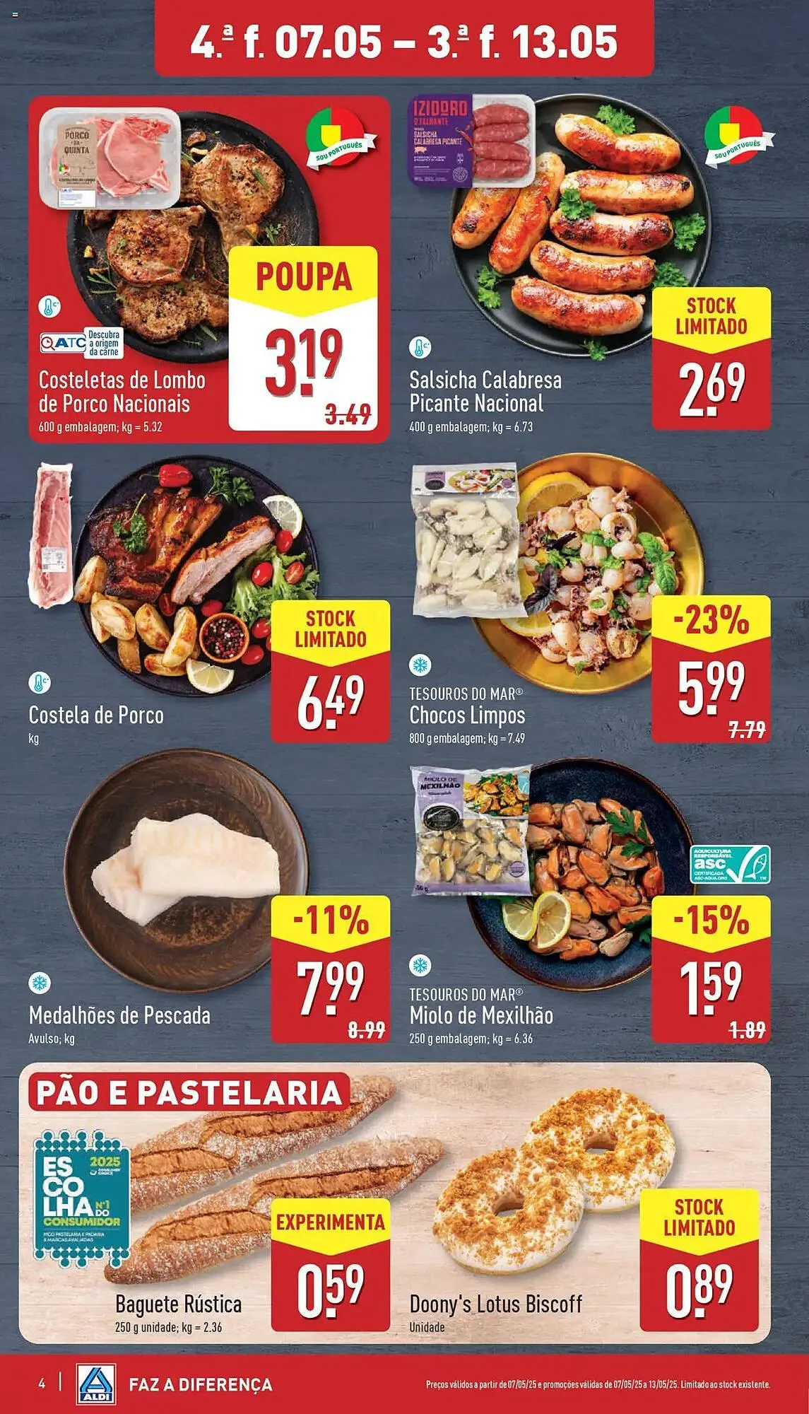 Folheto Folheto ALDI de 7 de maio até 13 de maio 2025 - Pagina 4