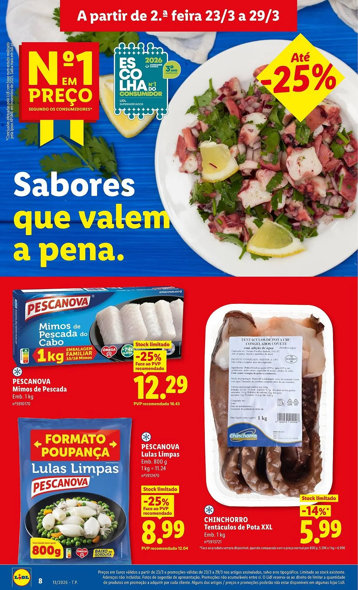Folheto Folheto Lidl de 23 de março até 29 de março 2026 - Pagina 8