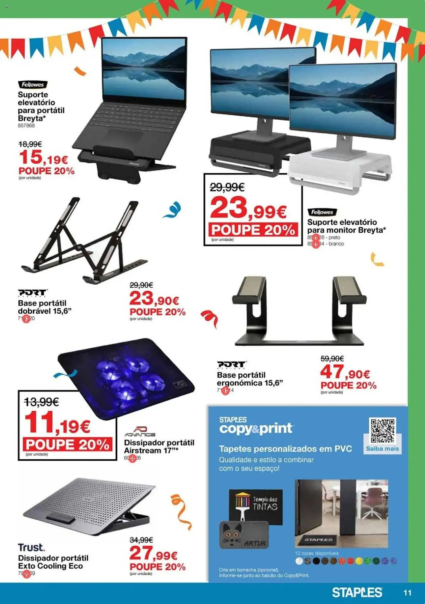 Folheto Folheto Staples de 4 de maio até 28 de maio 2026 - Pagina 11
