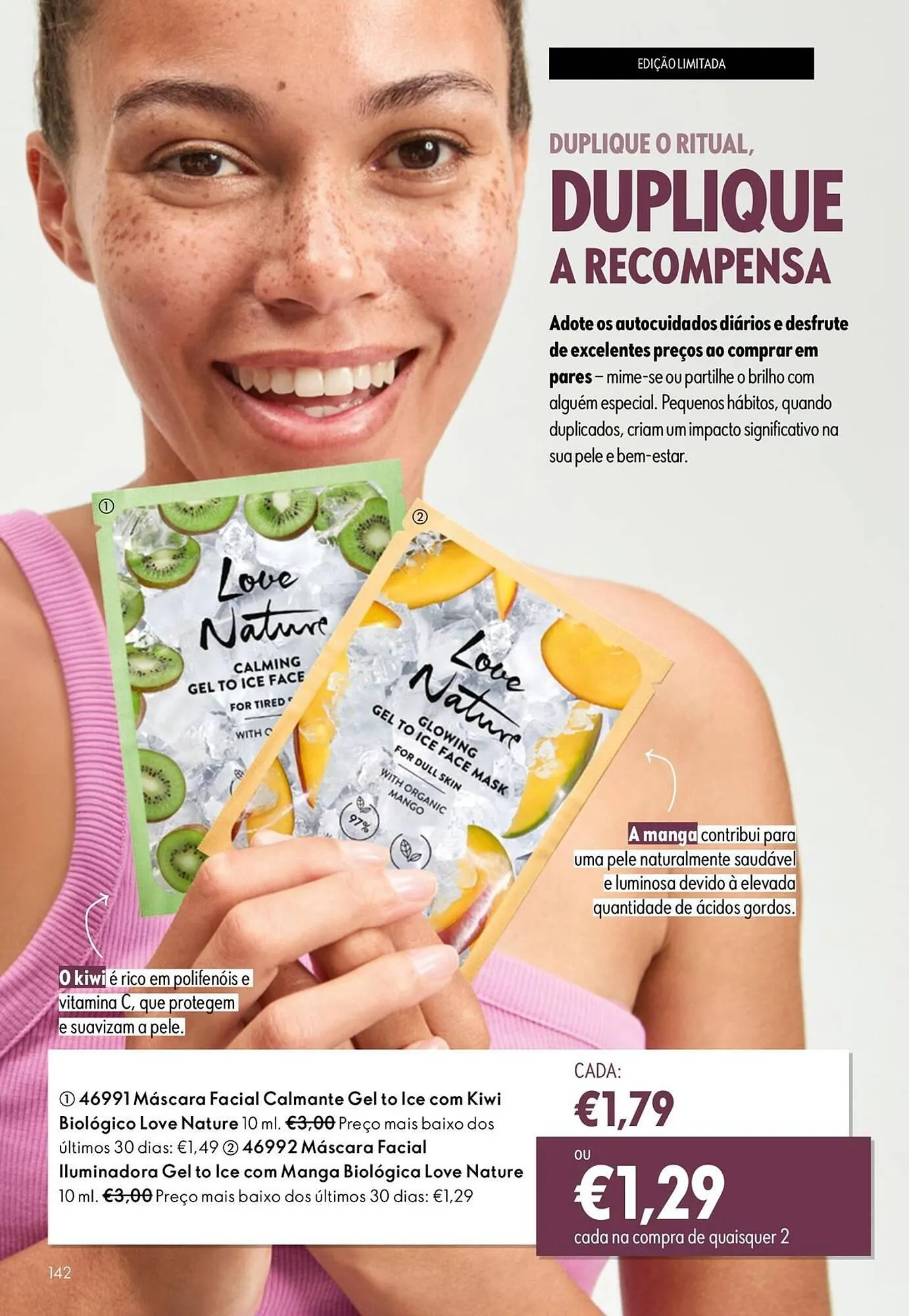Folheto Catálogo Oriflame de 1 de outubro até 21 de outubro 2025 - Pagina 142