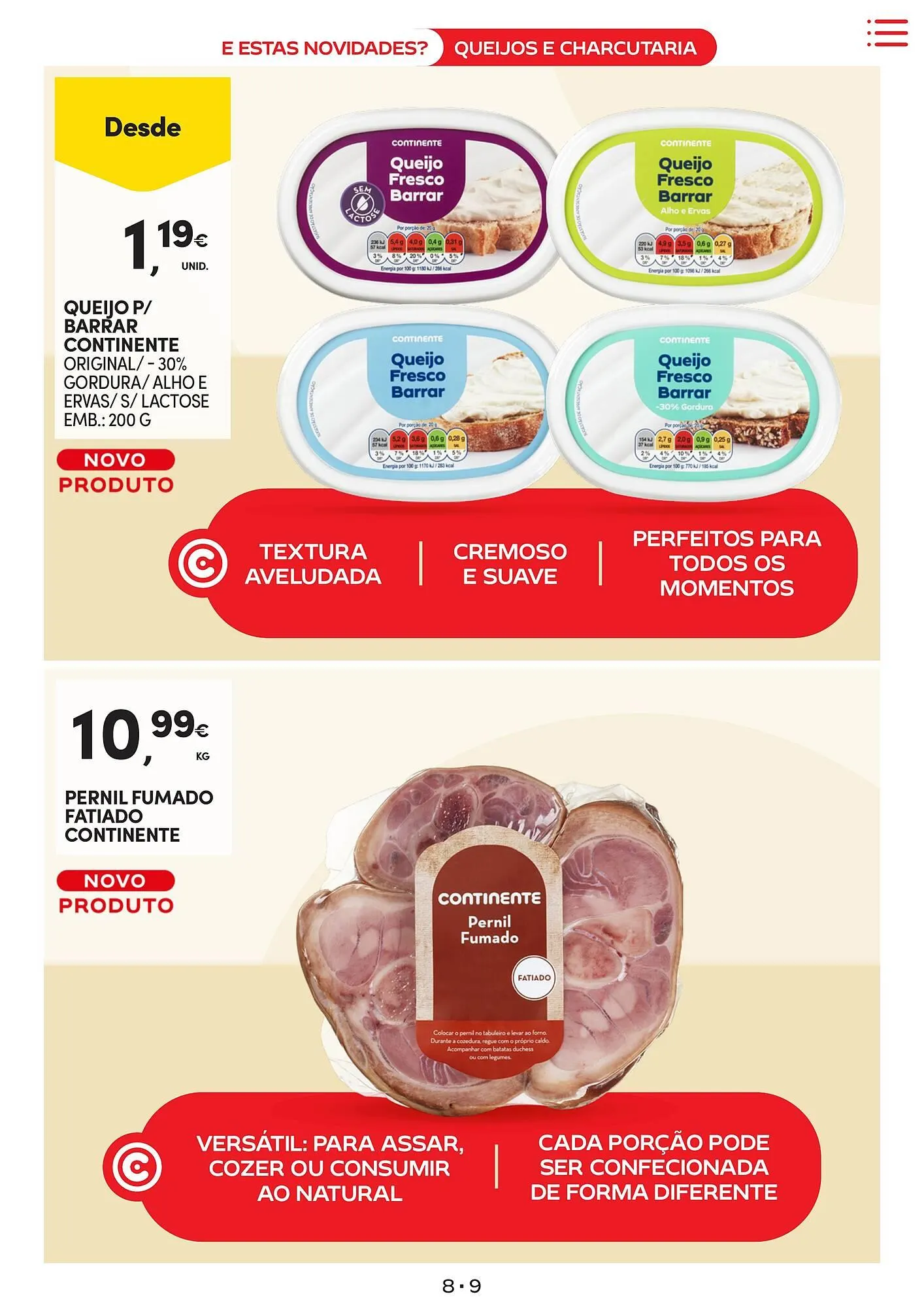 Folheto Folheto Continente de 10 de fevereiro até 1 de março 2026 - Pagina 9