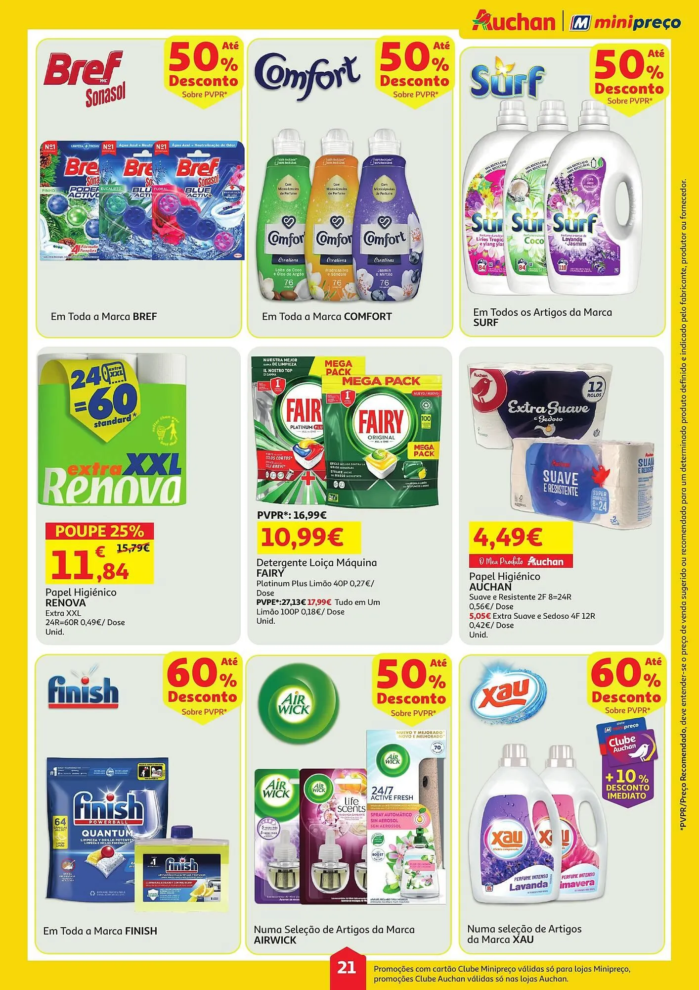 Folheto Folheto Auchan de 3 de abril até 9 de abril 2025 - Pagina 21