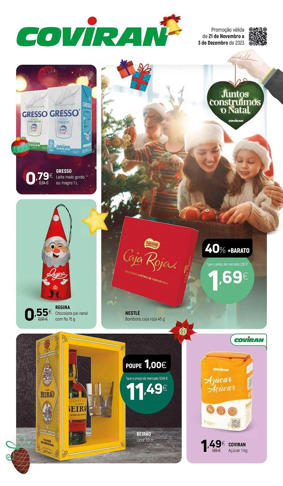 Folheto Folheto Coviran de 23 de novembro até 3 de dezembro 2023 - Pagina 1