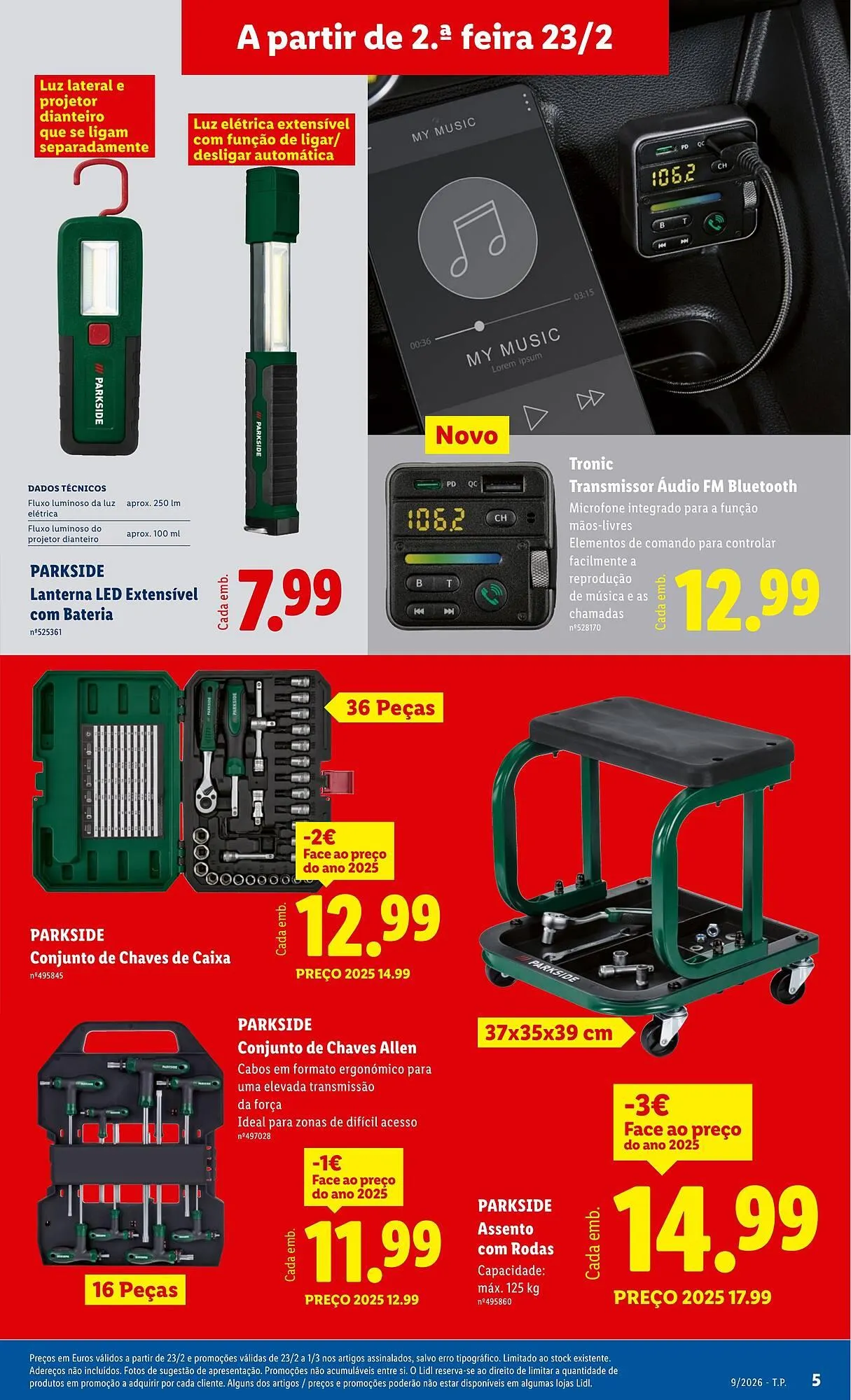 Folheto Folheto Lidl de 23 de fevereiro até 1 de março 2026 - Pagina 5