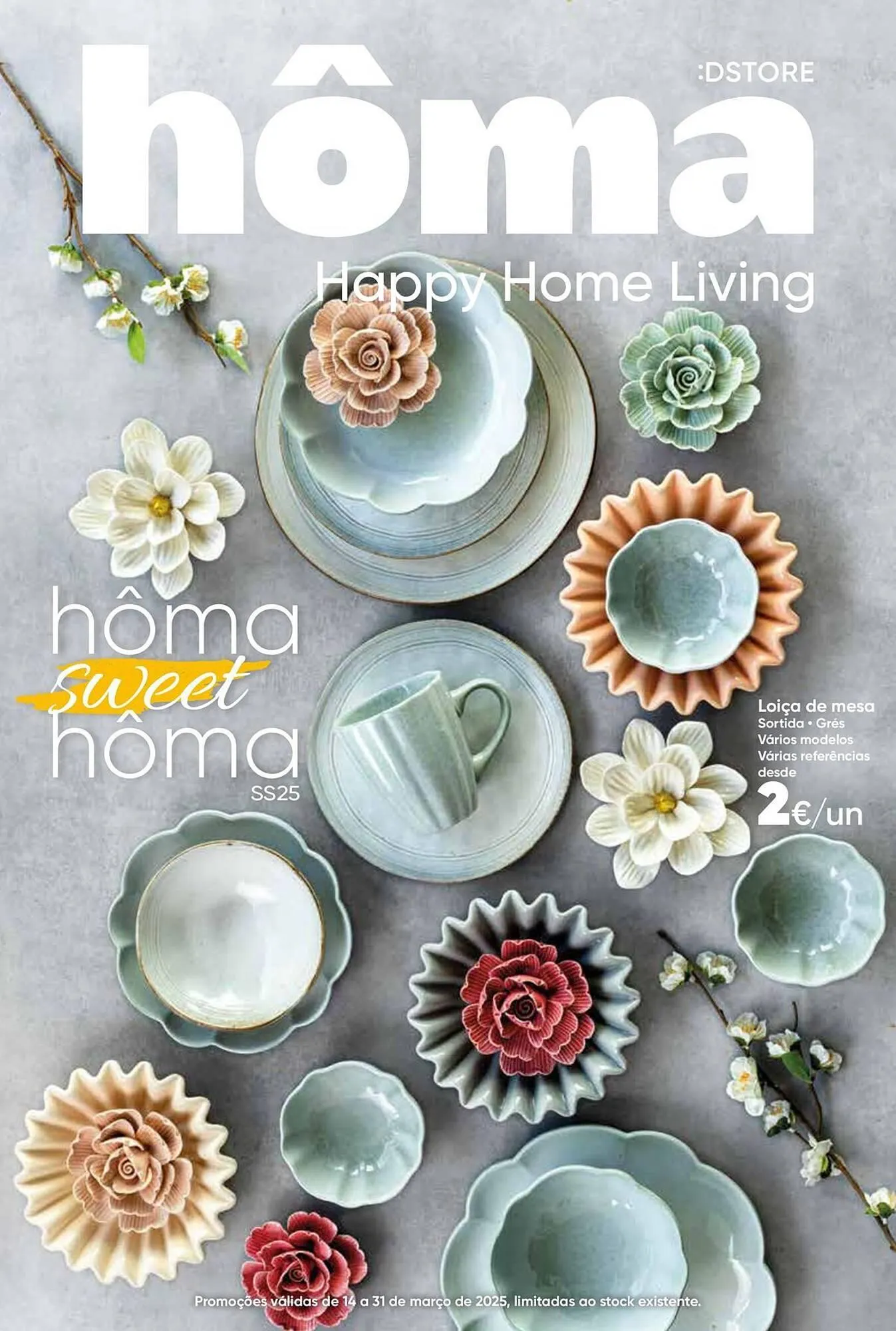 Folheto Folheto Hôma de 14 de março até 31 de março 2025 - Pagina 1