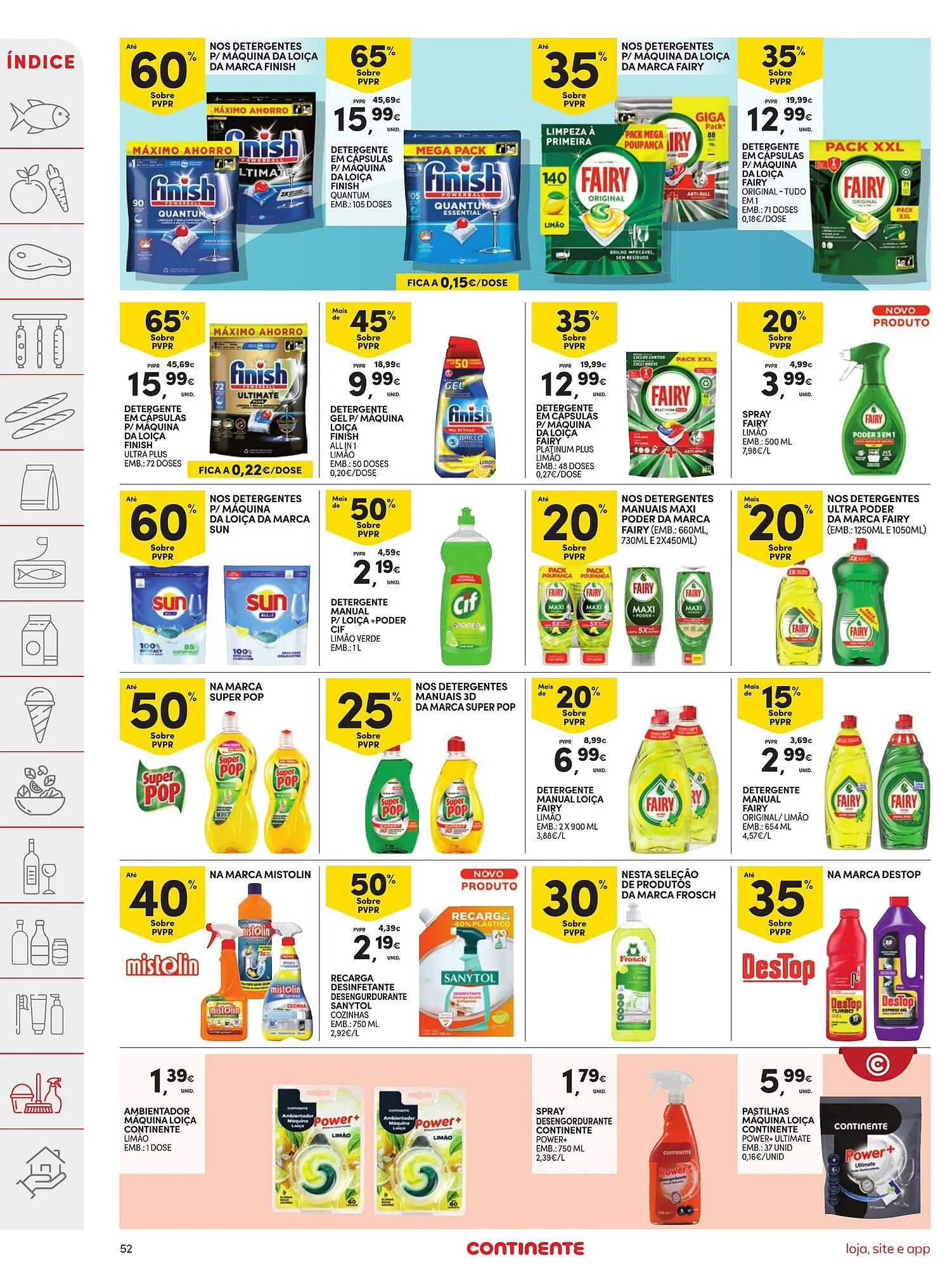 Folheto Folheto Continente de 31 de março até 6 de abril 2026 - Pagina 52